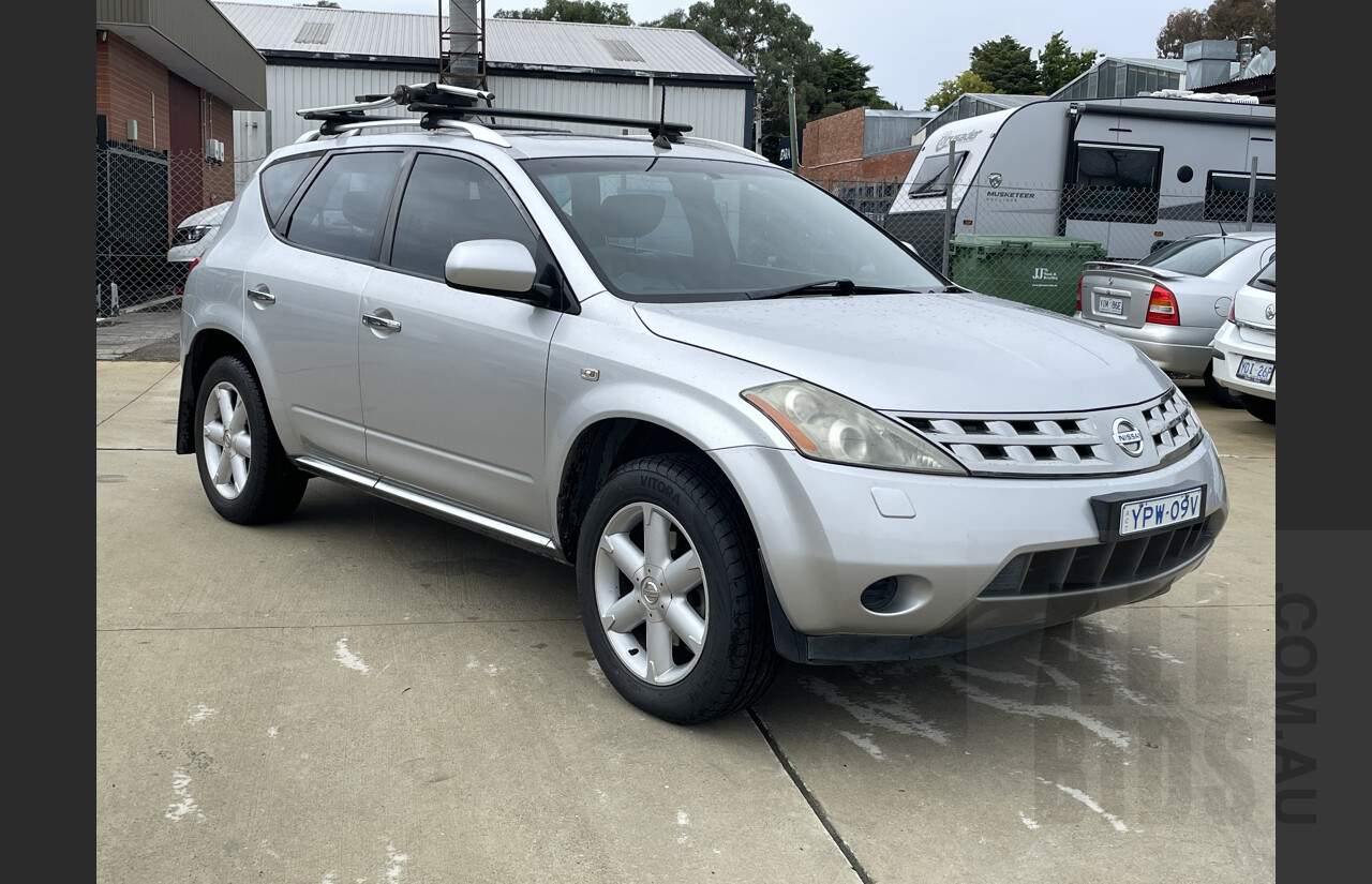 3/2008 Nissan Murano Ti-L Z50 4d Wagon Silver  3.5L