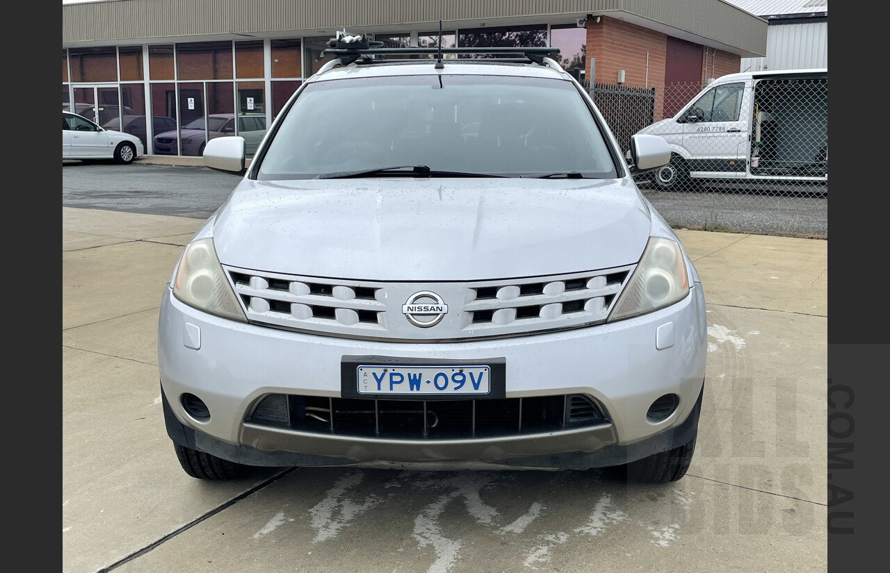 3/2008 Nissan Murano Ti-L Z50 4d Wagon Silver  3.5L