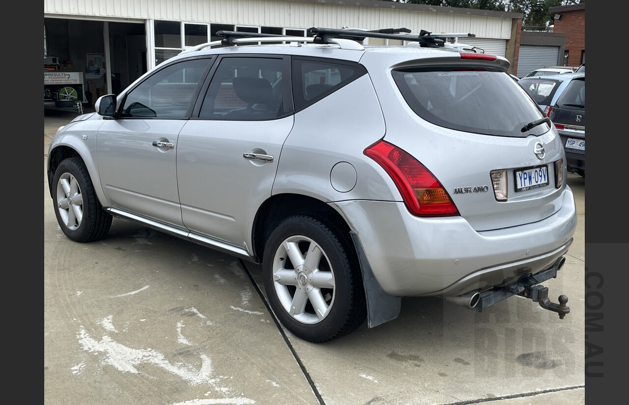 3/2008 Nissan Murano Ti-L Z50 4d Wagon Silver  3.5L