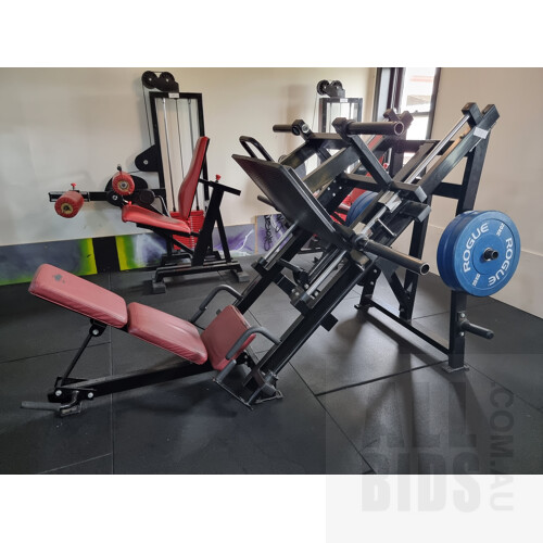 Hammer Strength Linear Leg Press Machine