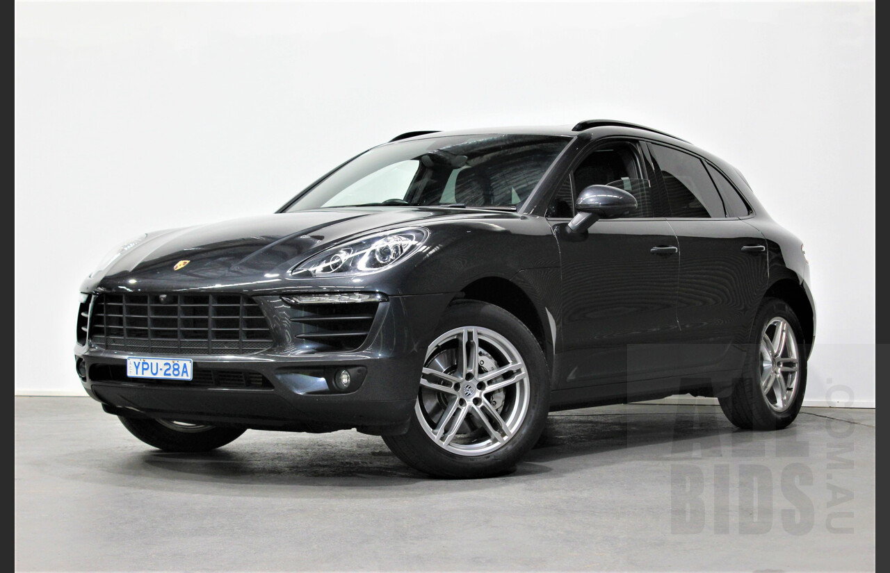 07/2016 Porsche Macan S Diesel MY16 4d Wagon Grey 3.0L Turbo Diesel