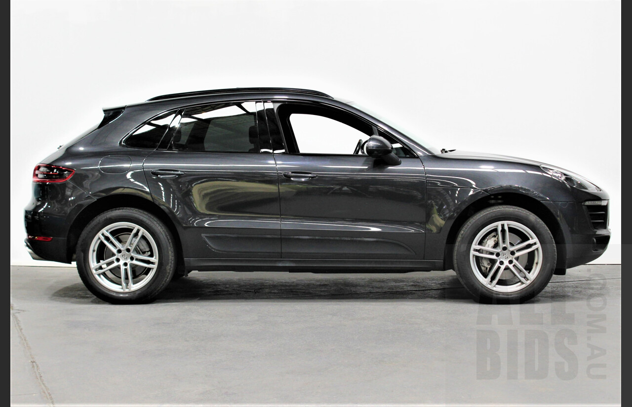 07/2016 Porsche Macan S Diesel MY16 4d Wagon Grey 3.0L Turbo Diesel