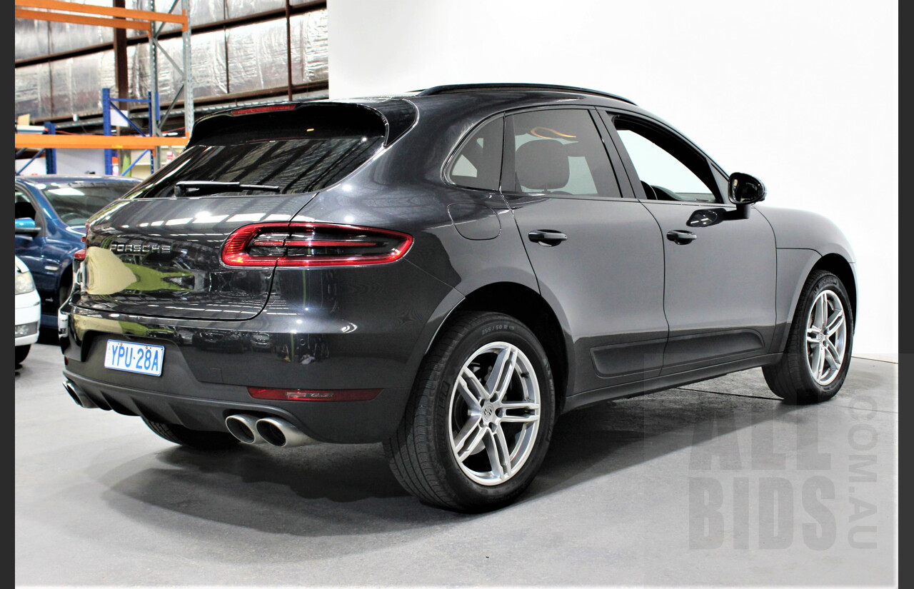 07/2016 Porsche Macan S Diesel MY16 4d Wagon Grey 3.0L Turbo Diesel