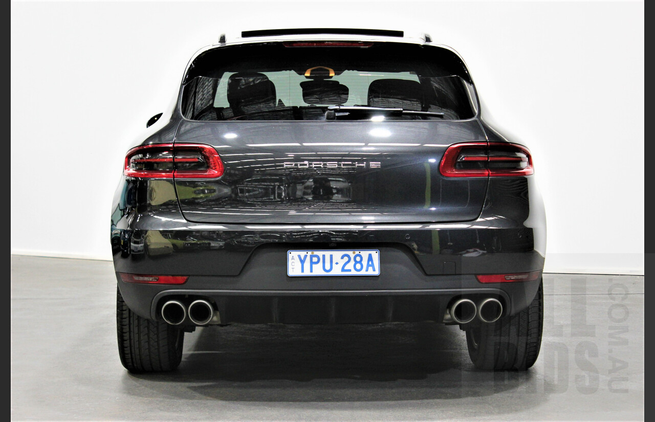 07/2016 Porsche Macan S Diesel MY16 4d Wagon Grey 3.0L Turbo Diesel