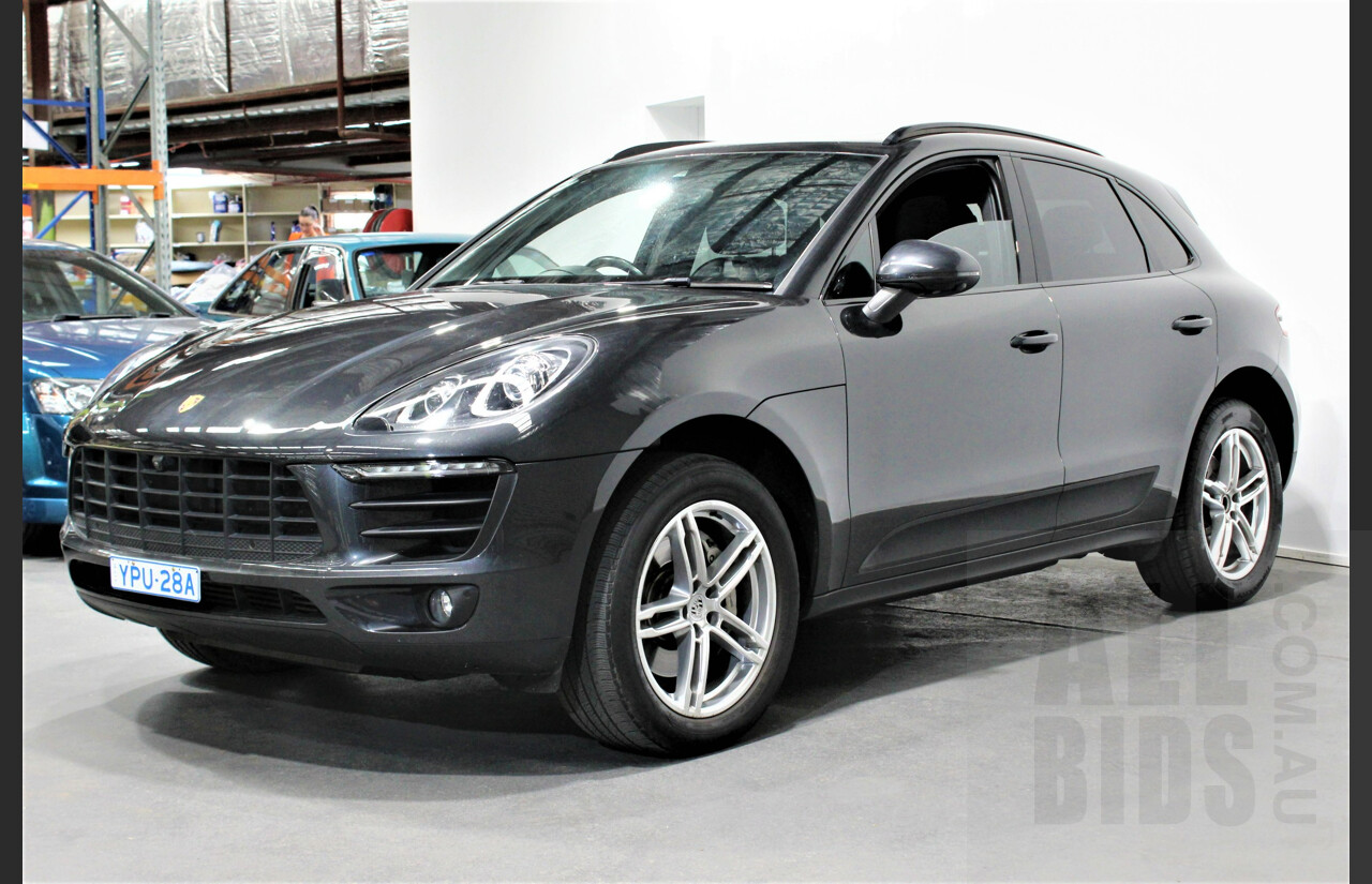 07/2016 Porsche Macan S Diesel MY16 4d Wagon Grey 3.0L Turbo Diesel