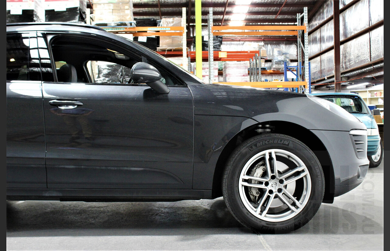 07/2016 Porsche Macan S Diesel MY16 4d Wagon Grey 3.0L Turbo Diesel