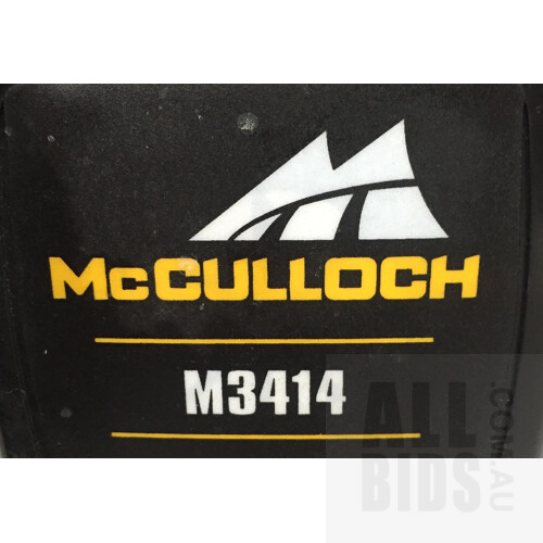 McCulloch M3414 Petrol Powered Chainsaw