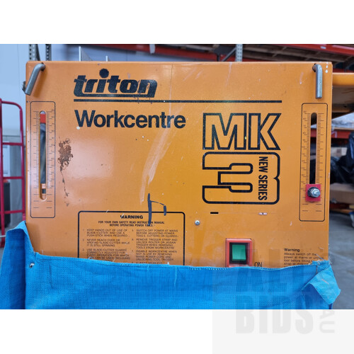 Triton Workcentre Mk3 with Extension Table and Circular Saw