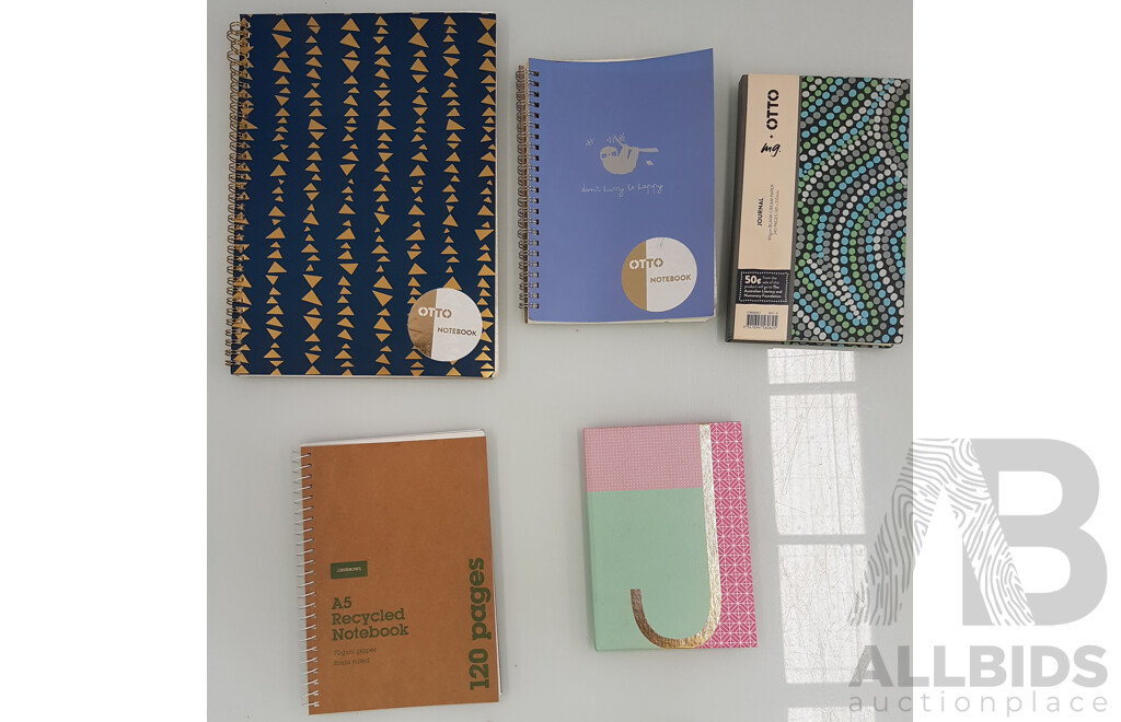 Bulk Lot of Assorted Notebooks - Estimated Total ORP $272.75