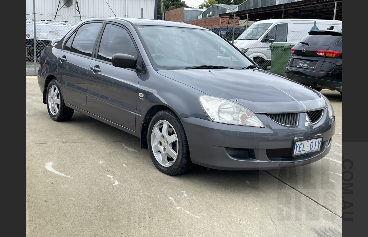 3/2006 Mitsubishi Lancer CH MY06 4d Sedan Grey 2.4L