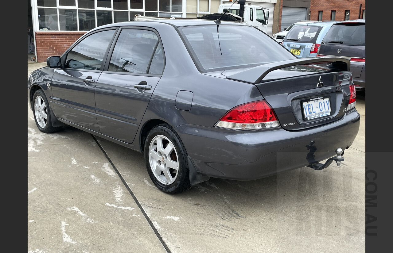 3/2006 Mitsubishi Lancer CH MY06 4d Sedan Grey 2.4L