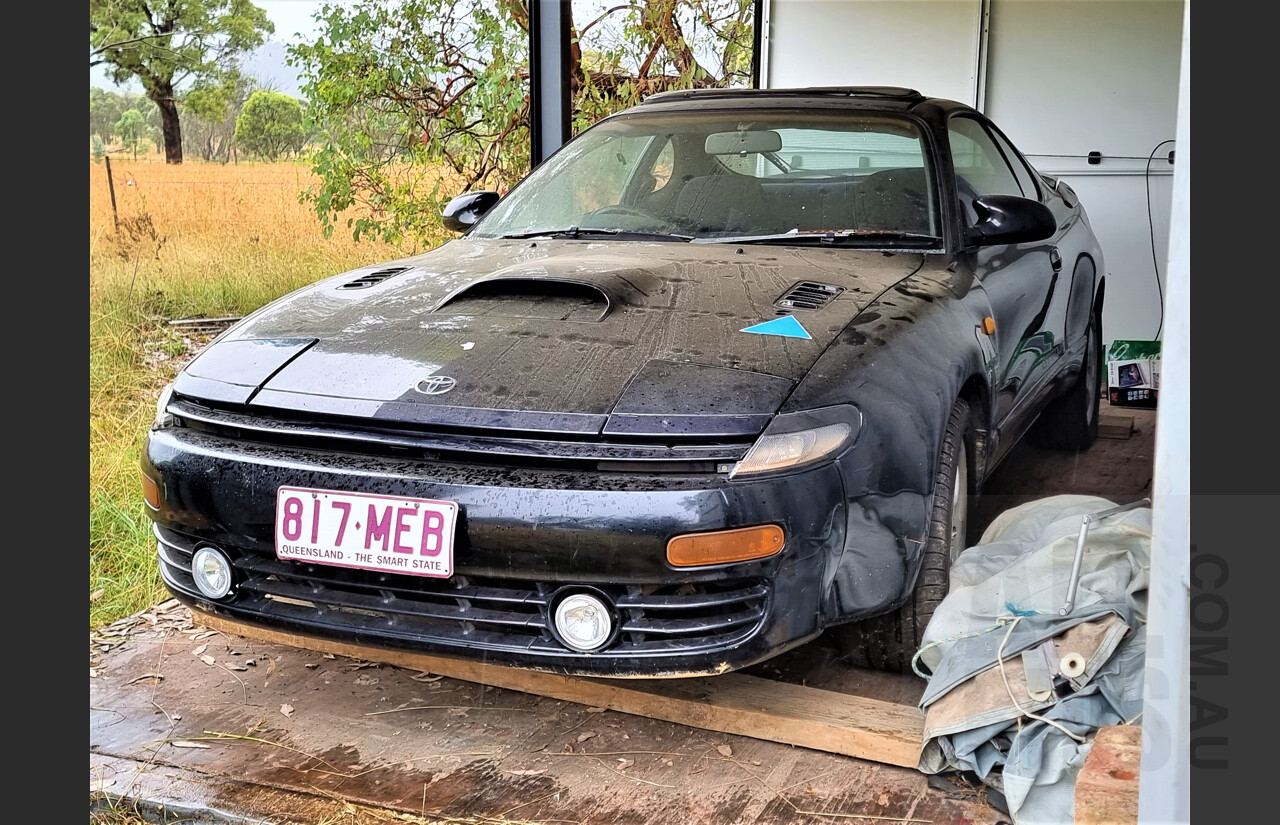 MY1992 Toyota Celica GT-Four (GT-4) Turbo 2d Liftback Black 2.0L Turbo