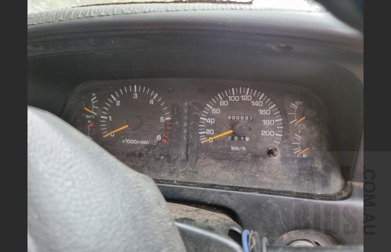 5/1994 Toyota Landcruiser (4x4) Extended Cab Trayback 4d Utility Maroon 4.5L - Project
