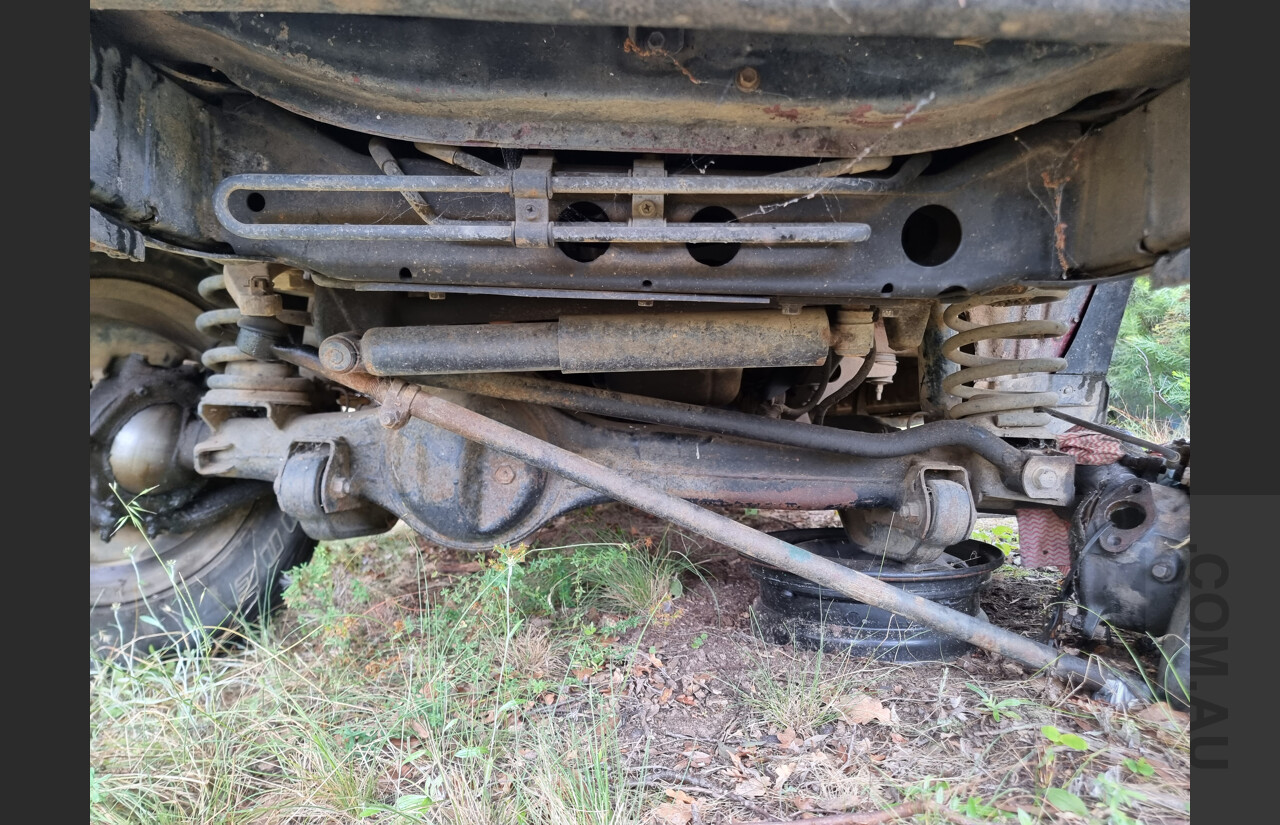 5/1994 Toyota Landcruiser (4x4) Extended Cab Trayback 4d Utility Maroon 4.5L - Project