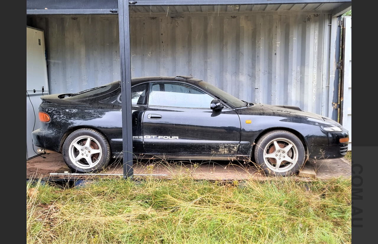 MY1992 Toyota Celica GT-Four (GT-4) Turbo 2d Liftback Black 2.0L Turbo