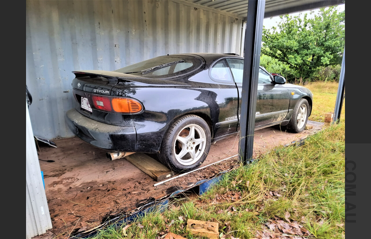 MY1992 Toyota Celica GT-Four (GT-4) Turbo 2d Liftback Black 2.0L Turbo
