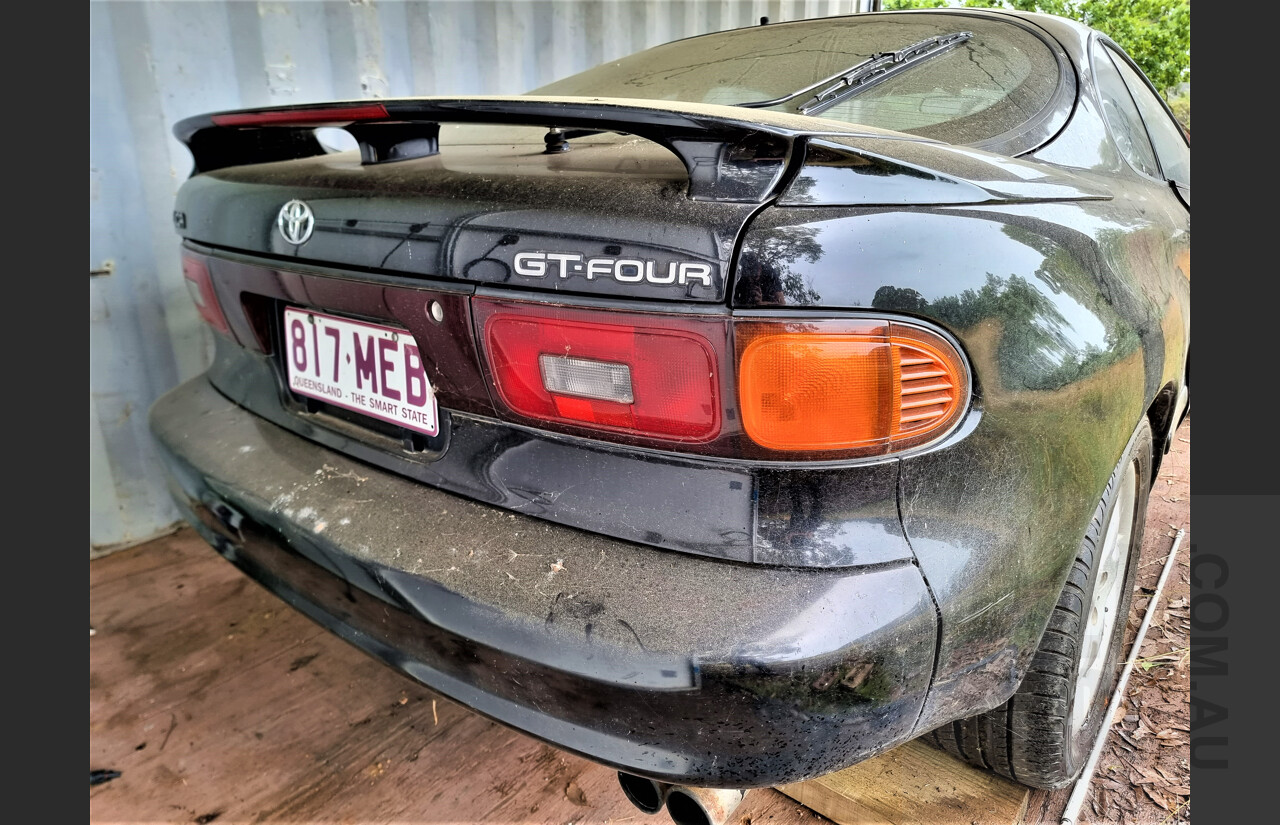 MY1992 Toyota Celica GT-Four (GT-4) Turbo 2d Liftback Black 2.0L Turbo