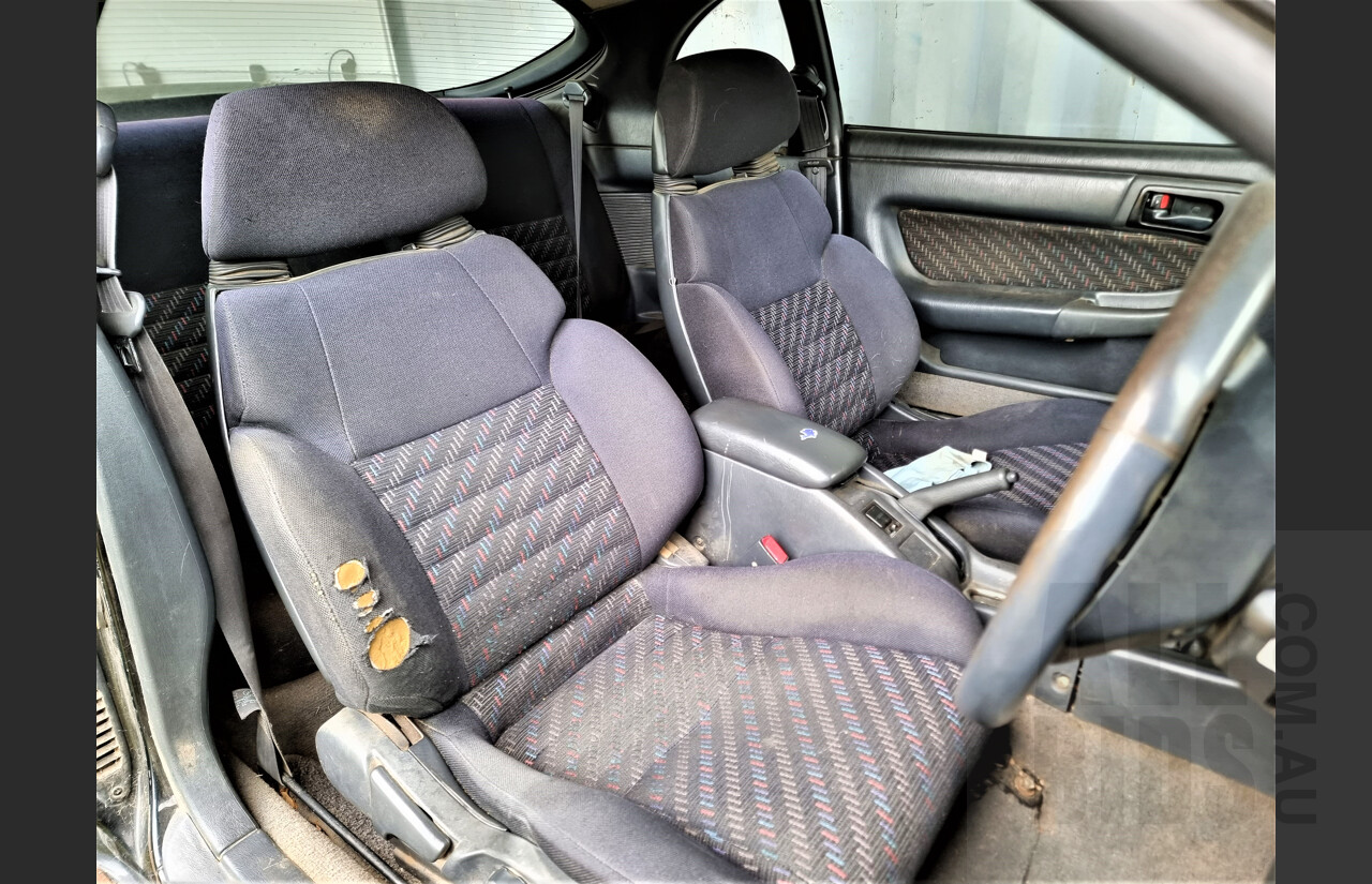 MY1992 Toyota Celica GT-Four (GT-4) Turbo 2d Liftback Black 2.0L Turbo