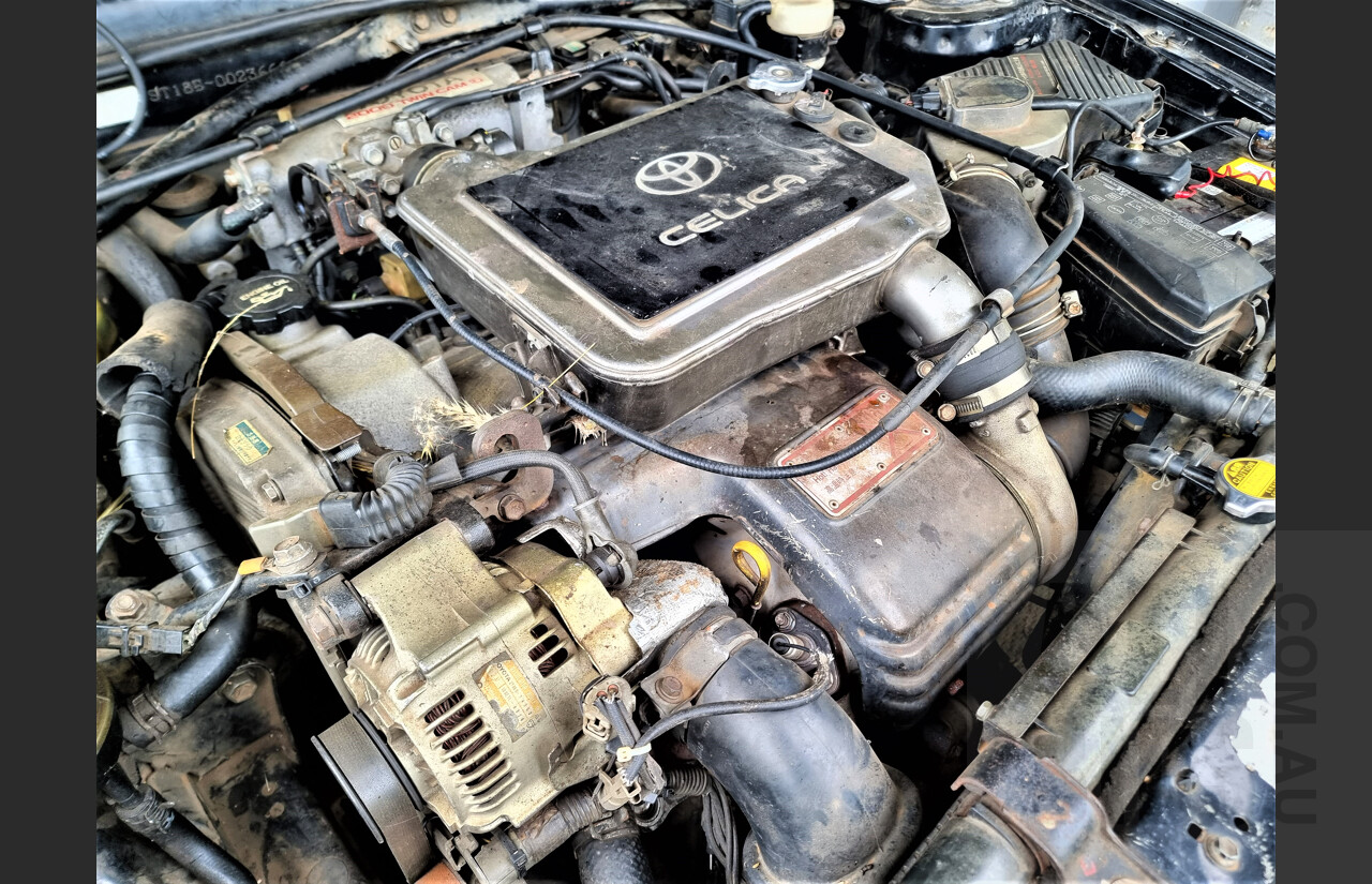 MY1992 Toyota Celica GT-Four (GT-4) Turbo 2d Liftback Black 2.0L Turbo