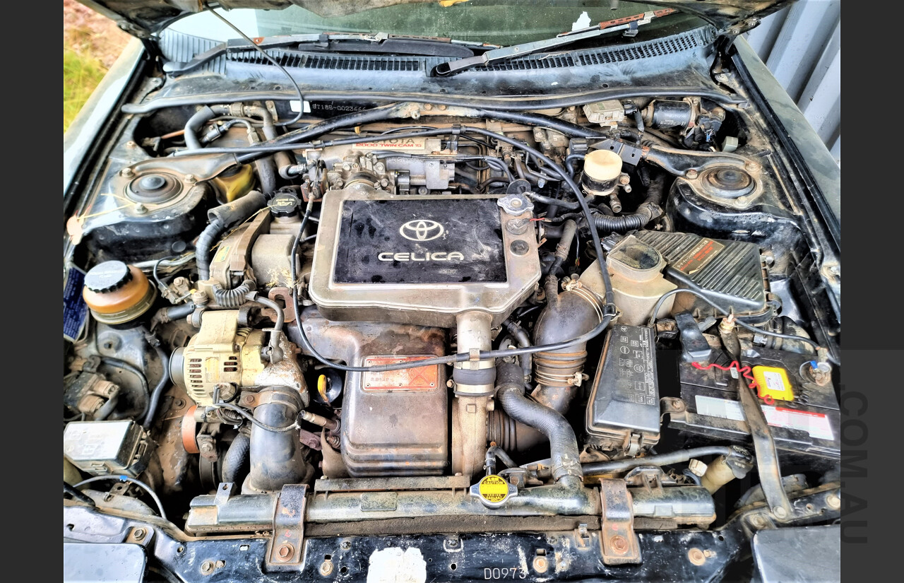 MY1992 Toyota Celica GT-Four (GT-4) Turbo 2d Liftback Black 2.0L Turbo