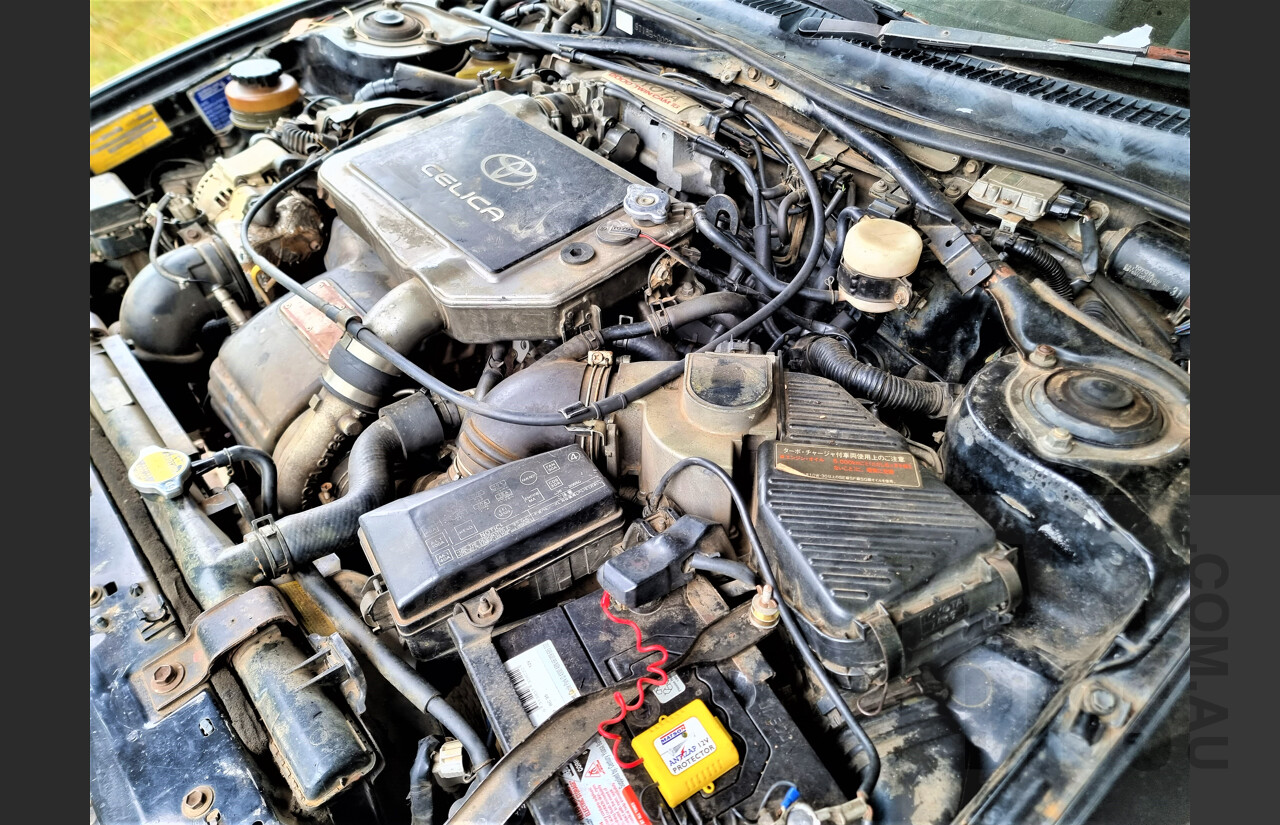 MY1992 Toyota Celica GT-Four (GT-4) Turbo 2d Liftback Black 2.0L Turbo