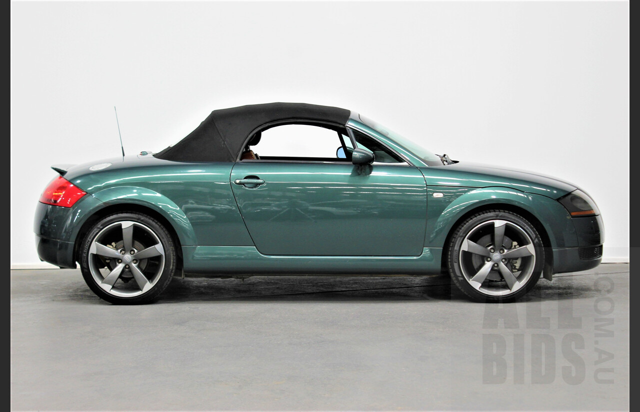 12/2001 Audi TT Quattro 2d Convertible Dark Green 1.8L Turbo