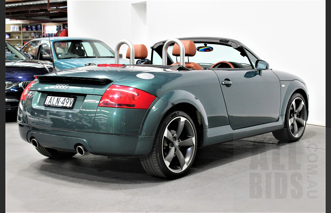 12/2001 Audi TT Quattro 2d Convertible Dark Green 1.8L Turbo