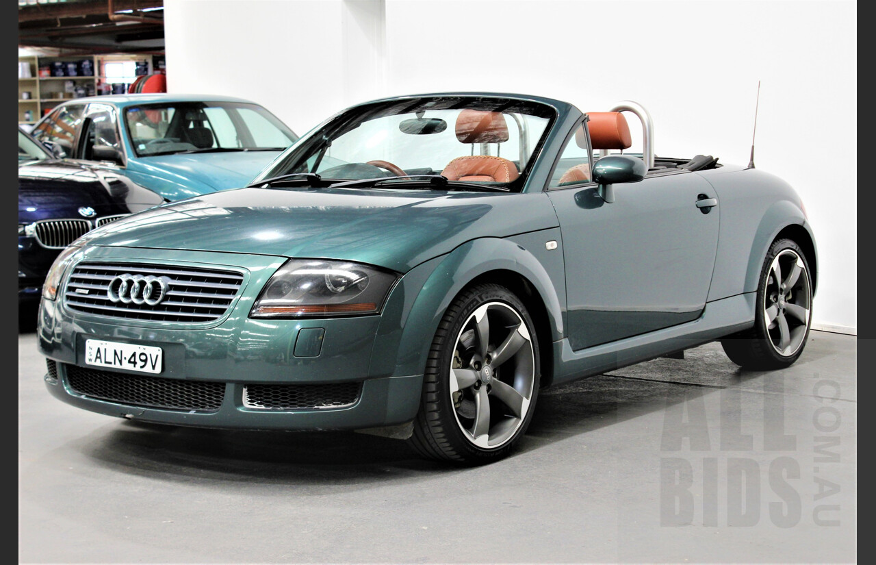 12/2001 Audi TT Quattro 2d Convertible Dark Green 1.8L Turbo