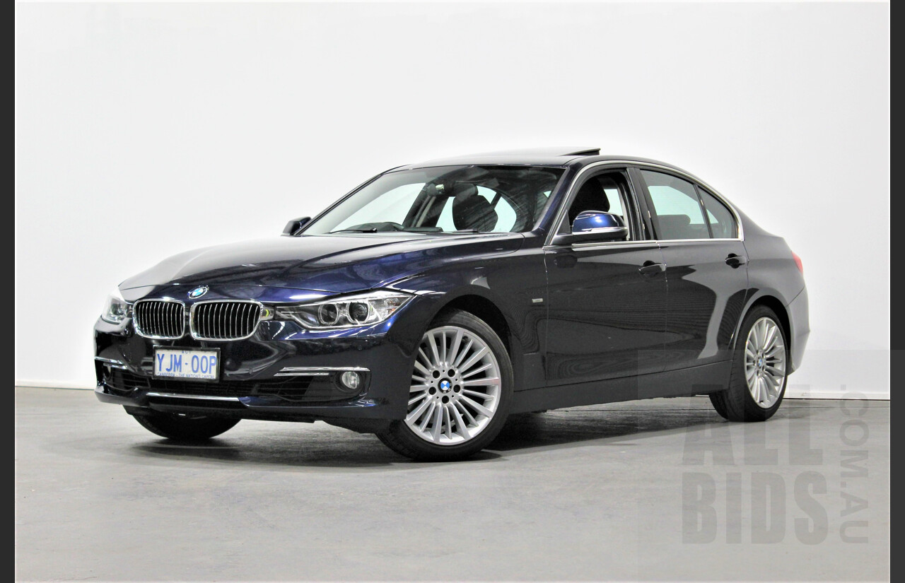 5/2013 BMW 328i Luxury Line F30 4d Sedan Blue 2.0L Turbo