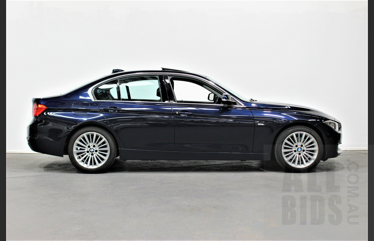 5/2013 BMW 328i Luxury Line F30 4d Sedan Blue 2.0L Turbo