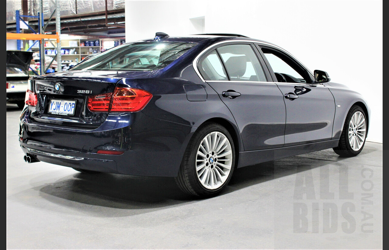 5/2013 BMW 328i Luxury Line F30 4d Sedan Blue 2.0L Turbo