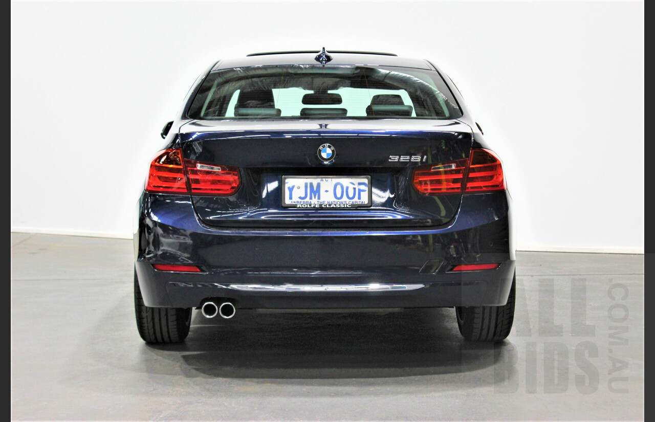 5/2013 BMW 328i Luxury Line F30 4d Sedan Blue 2.0L Turbo