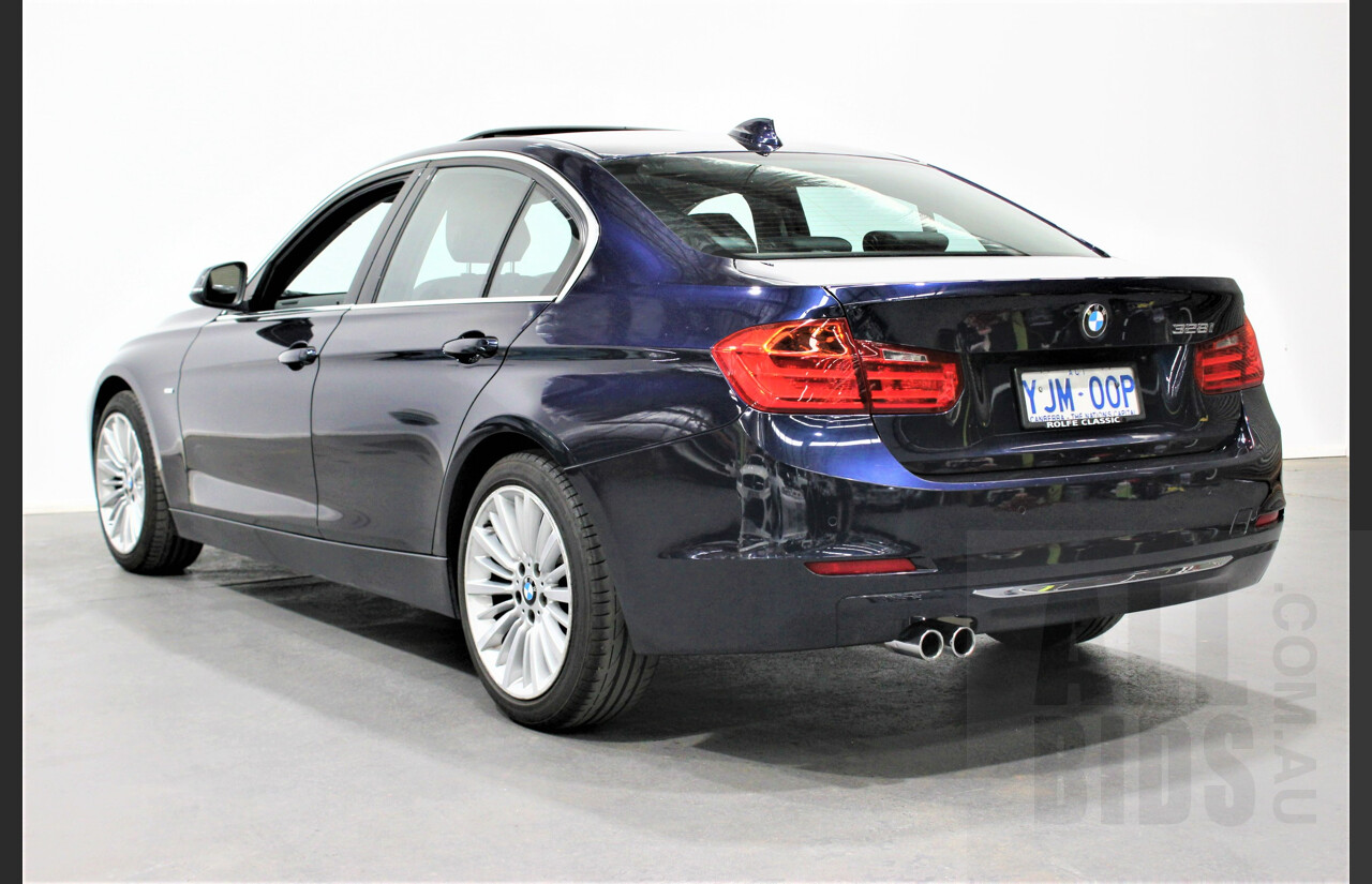 5/2013 BMW 328i Luxury Line F30 4d Sedan Blue 2.0L Turbo