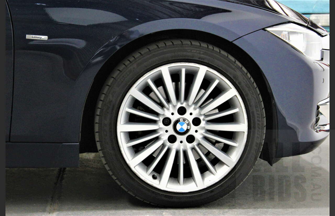 5/2013 BMW 328i Luxury Line F30 4d Sedan Blue 2.0L Turbo