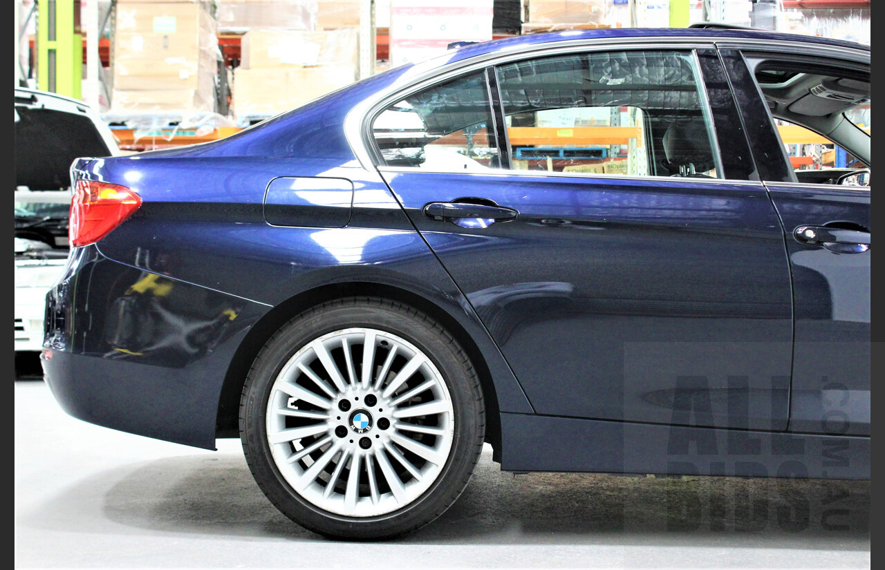 5/2013 BMW 328i Luxury Line F30 4d Sedan Blue 2.0L Turbo