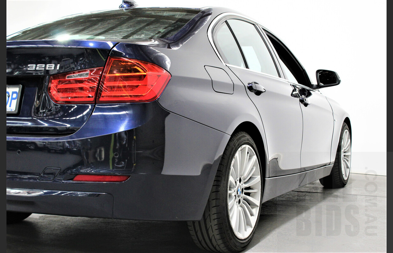 5/2013 BMW 328i Luxury Line F30 4d Sedan Blue 2.0L Turbo