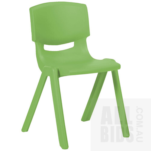 Study Mate Kids Stacking Chairs - Lot of Eight - Brand New - RRP $240.00