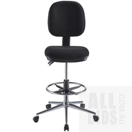 J.Burrows Deluxe Drafting Chair - Brand New -  RRP $229.00