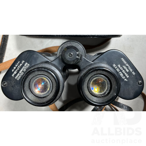 Pentax sales asahi binoculars