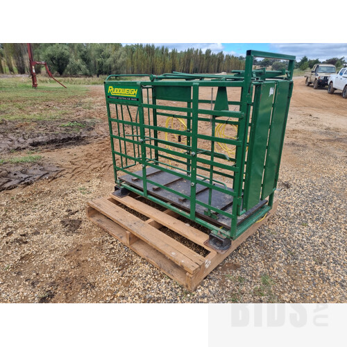 Ruddweigh 200 Sheep Weigh Crate and Scales