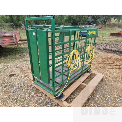 Ruddweigh 200 Sheep Weigh Crate and Scales