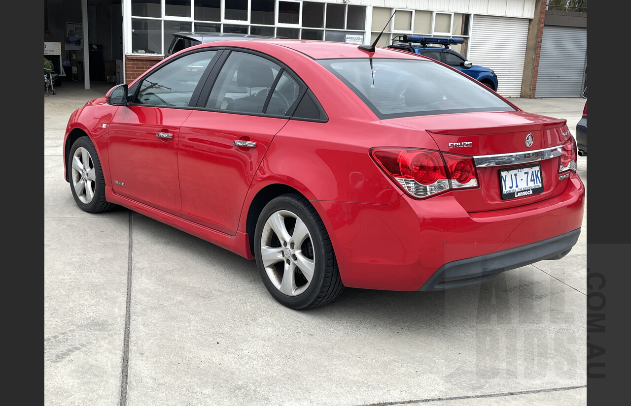 11/2012 Holden Cruze SRi V JH MY13 4d Sedan Red 1.4L