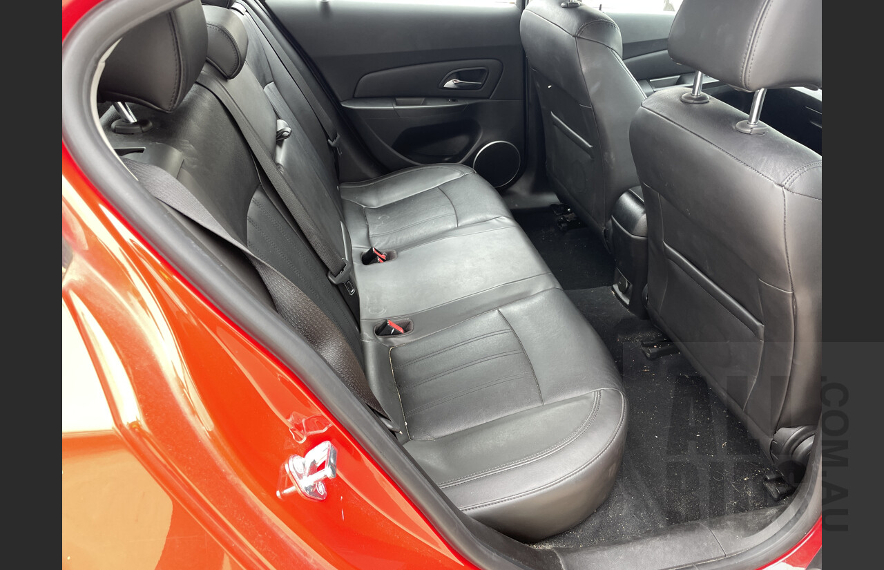 11/2012 Holden Cruze SRi V JH MY13 4d Sedan Red 1.4L