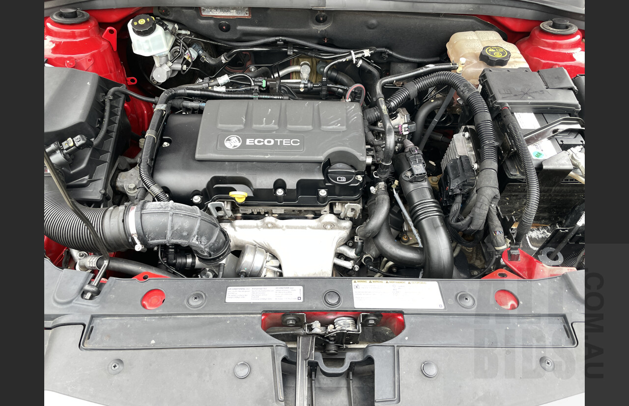 11/2012 Holden Cruze SRi V JH MY13 4d Sedan Red 1.4L