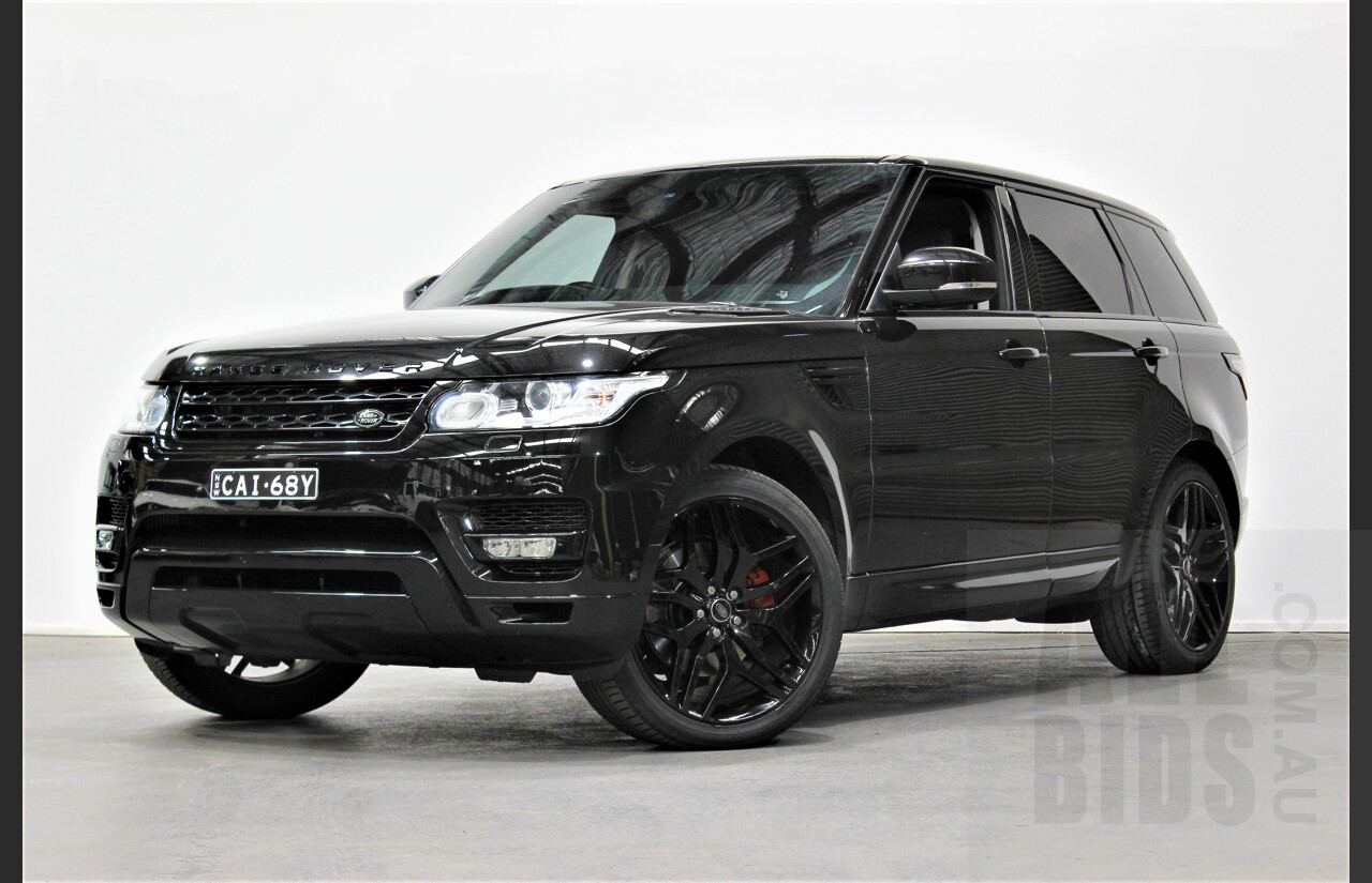 1/2015 Range Rover Range Rover Sport 3.0 TDV6 LW MY15 4d Wagon Black 3.0L Turbo Diesel