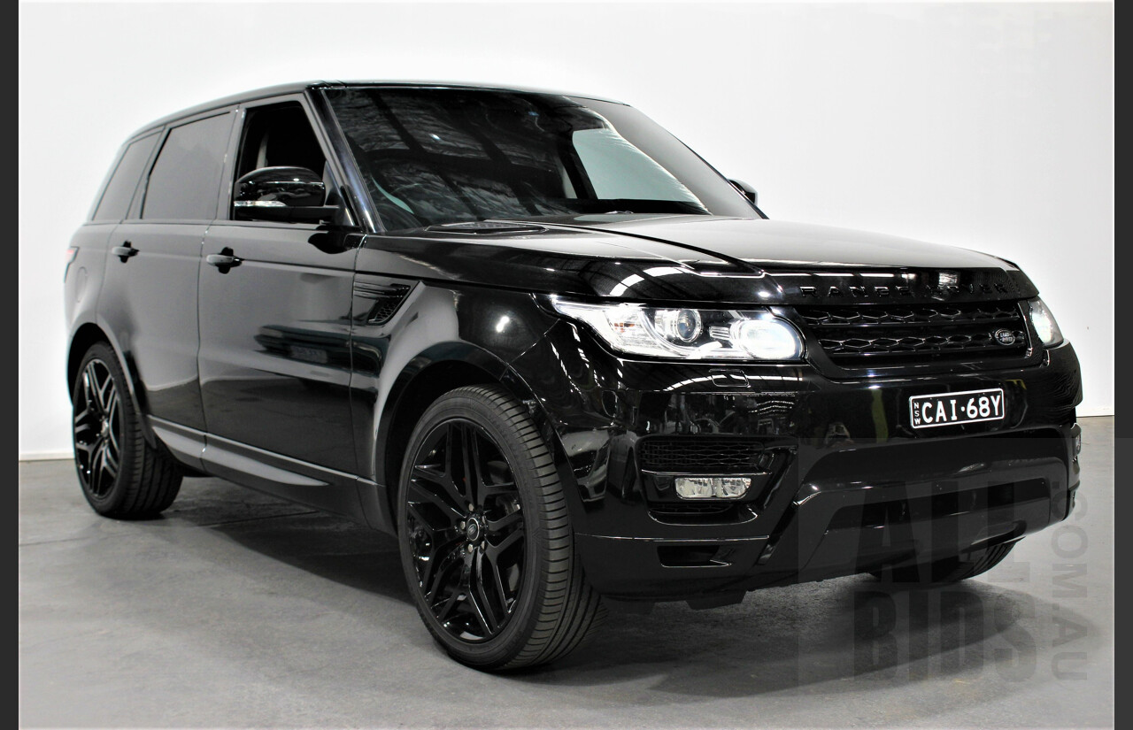 1/2015 Range Rover Range Rover Sport 3.0 TDV6 LW MY15 4d Wagon Black 3.0L Turbo Diesel