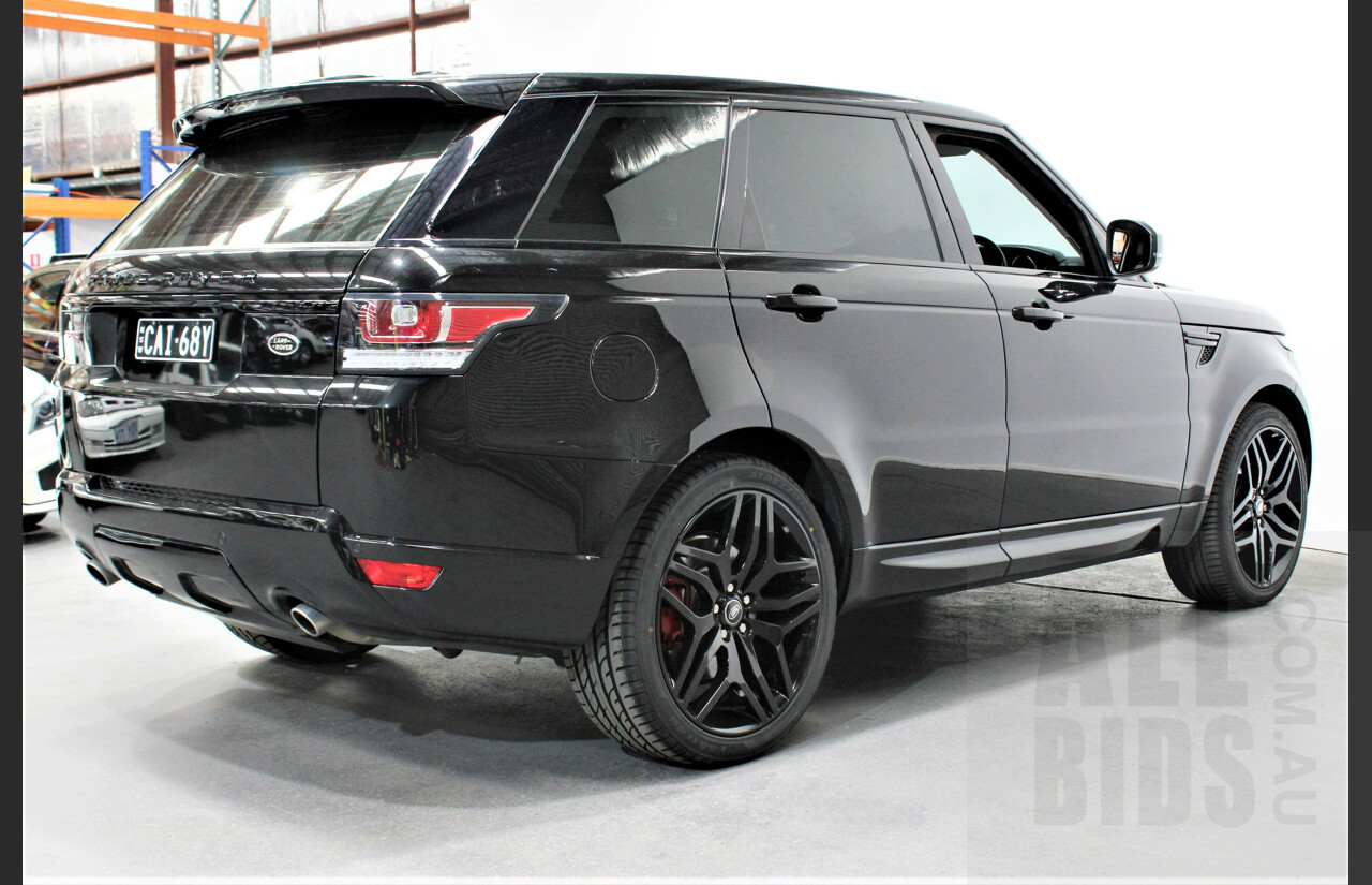 1/2015 Range Rover Range Rover Sport 3.0 TDV6 LW MY15 4d Wagon Black 3.0L Turbo Diesel
