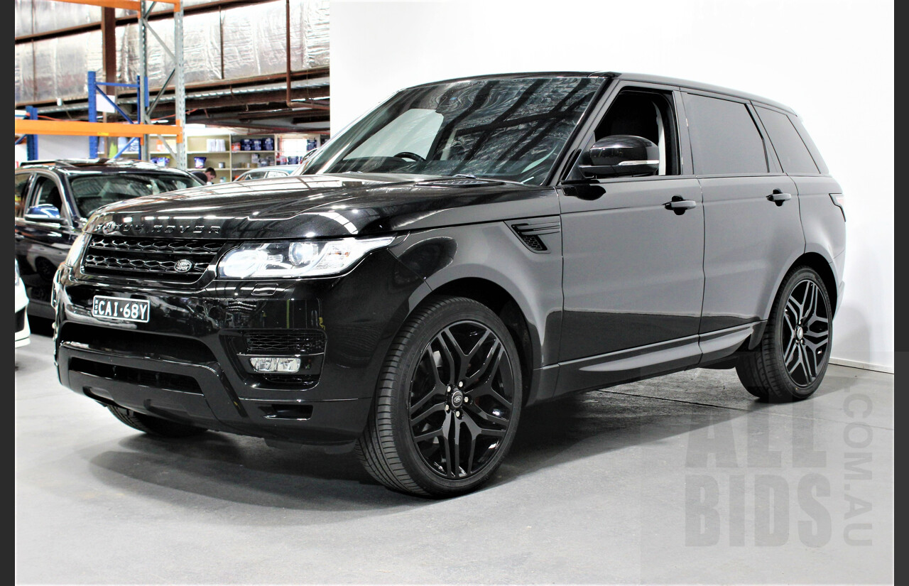 1/2015 Range Rover Range Rover Sport 3.0 TDV6 LW MY15 4d Wagon Black 3.0L Turbo Diesel