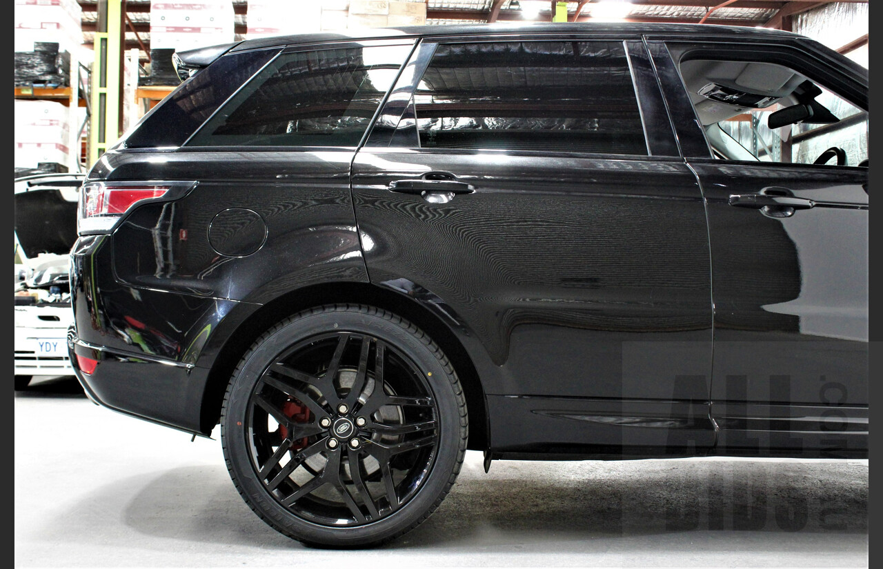 1/2015 Range Rover Range Rover Sport 3.0 TDV6 LW MY15 4d Wagon Black 3.0L Turbo Diesel