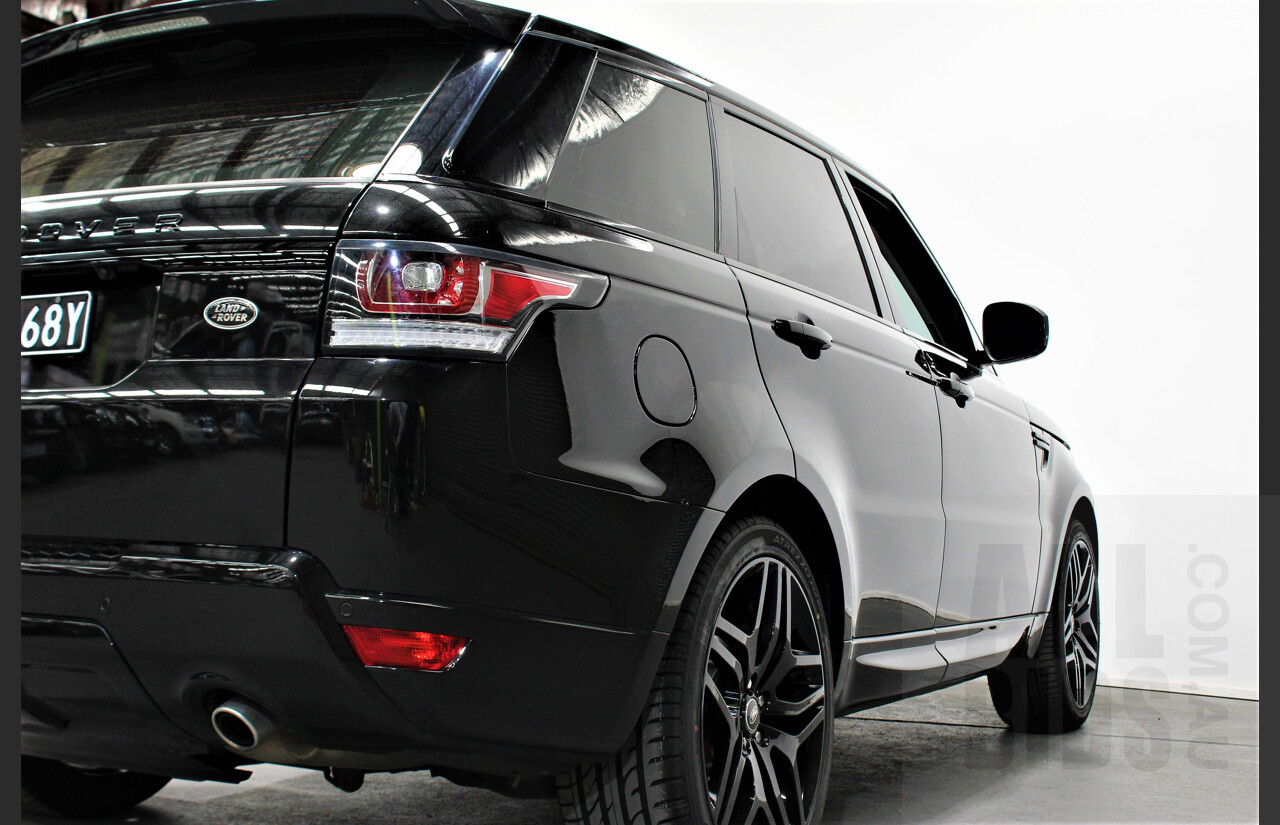 1/2015 Range Rover Range Rover Sport 3.0 TDV6 LW MY15 4d Wagon Black 3.0L Turbo Diesel